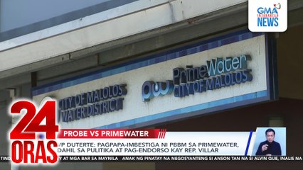 Ilang PrimeWater customers sa Malolos, Bulacan, ilang buwan nang wala o mahina ang tubig-gripo | 24 Oras