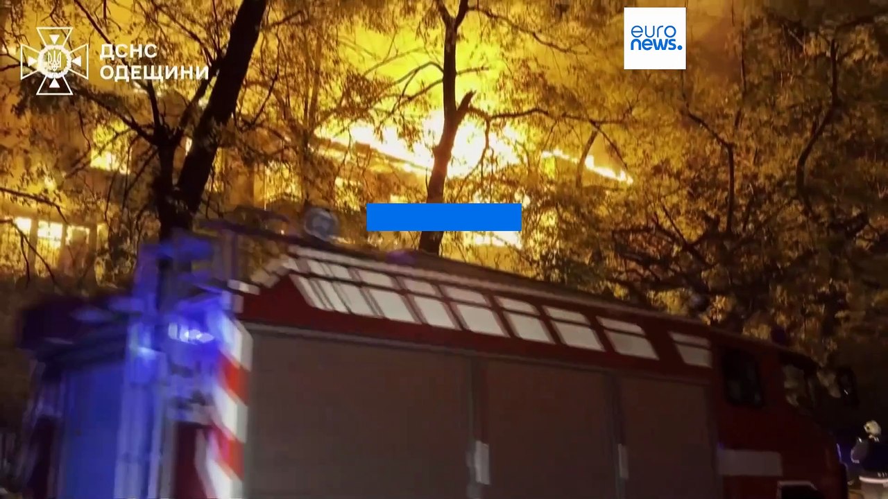 Russische Drohnen und Raketen greifen Odessa an: Tote und Verletzte