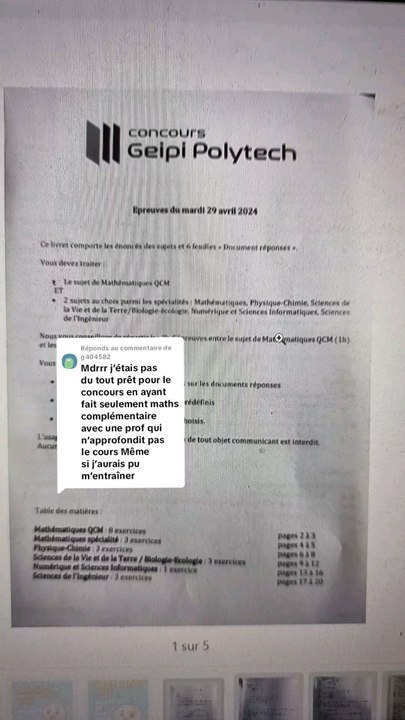 Correction Concours Geipi Polytech QCM Partie 4 Géométrie dans le plan.Exercice 7 et 8 Questions VIIA à VIIC et VIIIA et VIIIB.#terminale #terminalespemaths #geipi #polytech #concours
