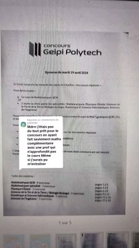 Correction Concours Geipi Polytech QCM Partie 4 Géométrie dans le plan.Exercice 7 et 8 Questions VIIA à VIIC et VIIIA et VIIIB.#terminale #terminalespemaths #geipi #polytech #concours