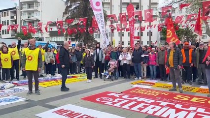 Sinop'ta 1 Mayıs coşkusu