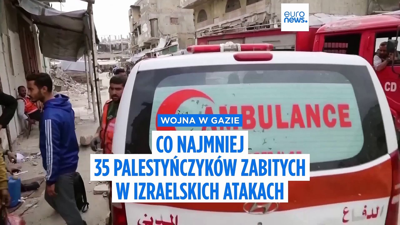 Kolejny krwawy dzień w Gazie: co najmniej 35 zabitych i 100 rannych po izraelskich nalotach