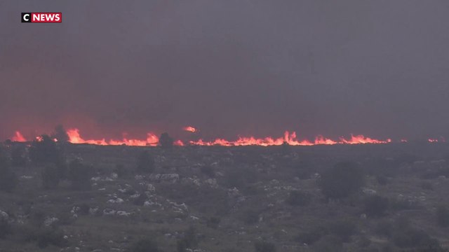 Israël : de violents incendies inquiètent, à proximité de Jérusalem