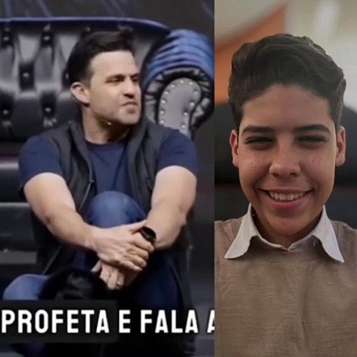 Pastor mirim Miguel Oliveira recebe incentivo de Pablo Marçal: ‘Você grande, continue firme’