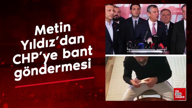 Metin Yıldız'dan CHP'ye bant göndermesi