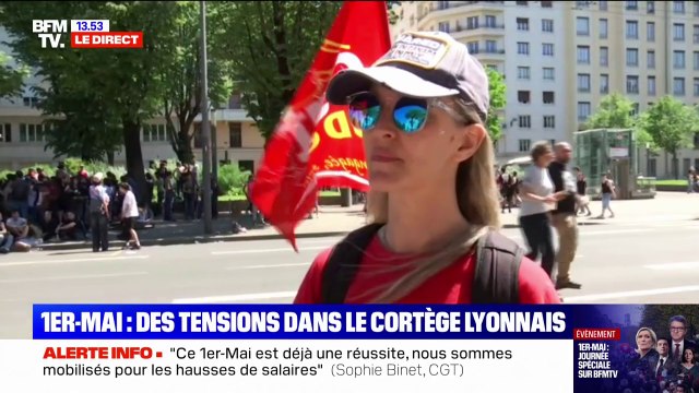 Manifestation du 1er-Mai: 10.000 manifestants ont défilé dans les rues de Lyon selon la CGT