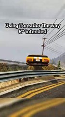 The only car that survives the hardest turn in GTA 5