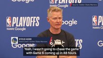 Kerr explains decision to bench Curry & Butler in Rockets loss