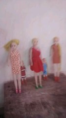 mis muñecas custom/modificadas de Barbie (cabello de hilo amarillo)