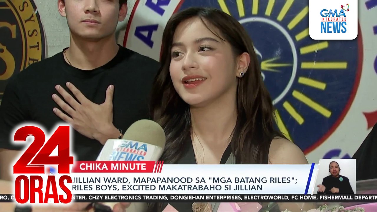 Jillian Ward, mapapanood sa "Mga Batang Riles"; riles boys, excited makatrabaho si Jillian | 24 Oras