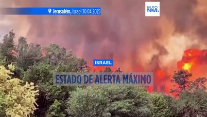 Incêndios em Jerusalém: estado de alerta elevado para nível máximo, 12 pessoas feridas