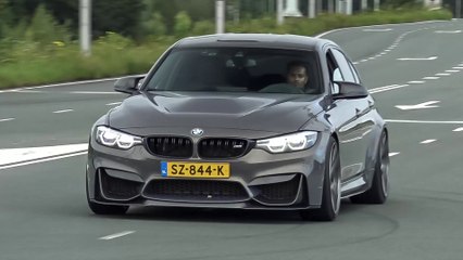 Cars Leaving a Car Meet!