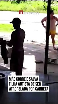 Milagro en la carretera: Madre salva a su hija de ser atropellada por una carreta con un rápido reflejo