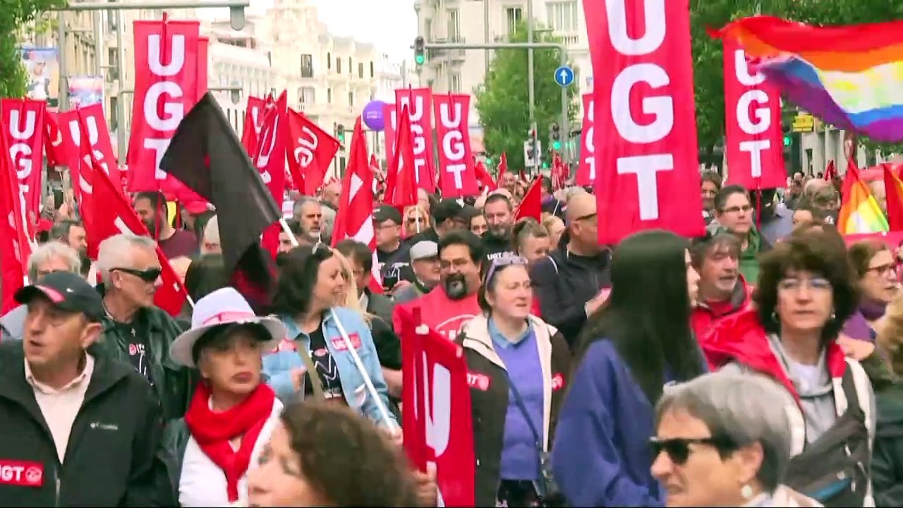 CCOO y UGT claman por la rebaja de jornada el 1 de Mayo