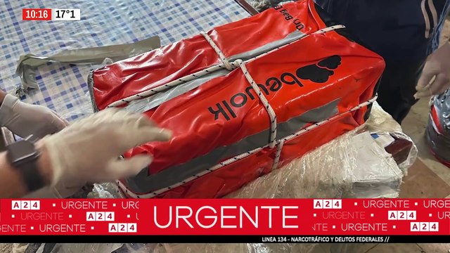 Incautan 500 kilos de cocaína en buque hacia Europa