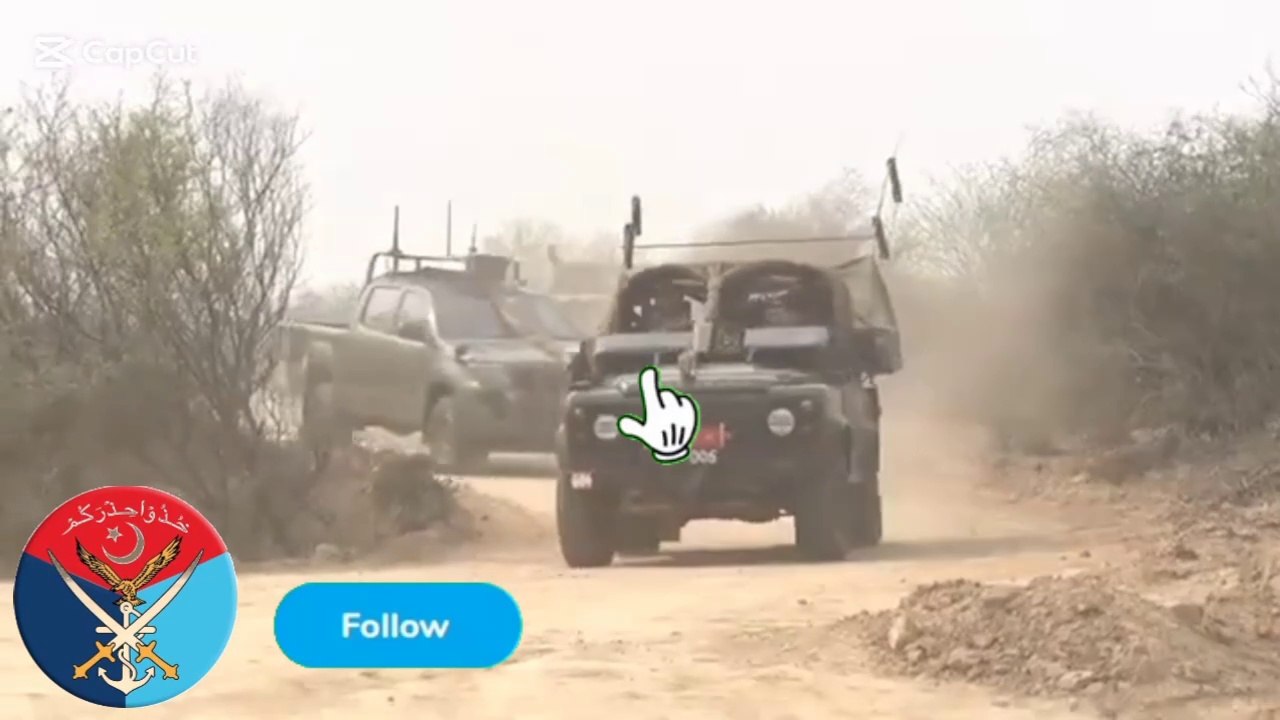 COAS, visited Tilla Field Firing Ranges(TFFR)today  to witness Exercise Hammer strike.| ISPR