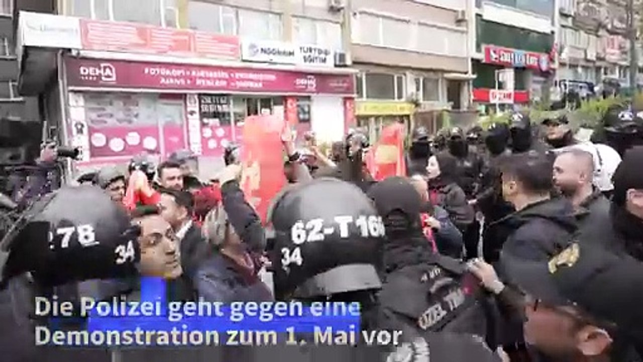 Türkei: Hunderte Festnahmen bei Demo zum 1. Mai