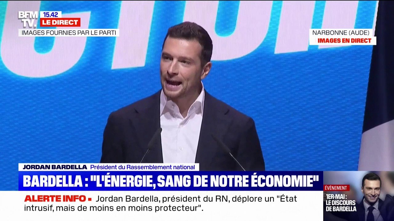 "Sans agriculteurs français il n'y a pas de souveraineté alimentaire possible", affirme Jordan Bardella