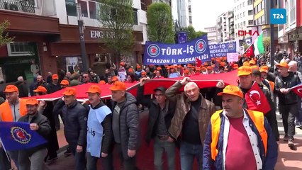 Trabzon'da horonlu 1 Mayıs kutlaması