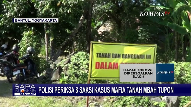 Kasus Mbah Tupon Korban Mafia Tanah di Bantul, Polisi Periksa 8 Orang Saksi