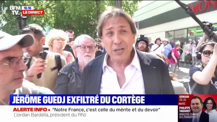 Manifestation du 1er-Mai: le député socialiste Jérôme Guedj chahuté et exfiltré du cortège parisien