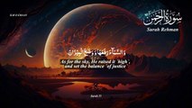 55 Surah Rahman _ Most Heart Soothing Recitation _ Tilawat That Will Heal Your Soul