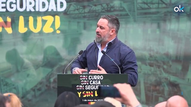 Abascal exige responsabilidades criminales a Red Eléctrica por la muerte de personas durante el apagón