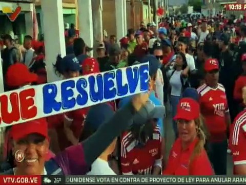 Nueva Esparta | Habitantes del municipio Marcano reafirman su respaldo a los candidatos del GPPSB