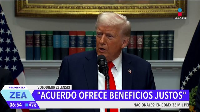 Acuerdo sobre minerales entre Ucrania y EE.UU. ofrece beneficios justos: Volodímir Zelenski