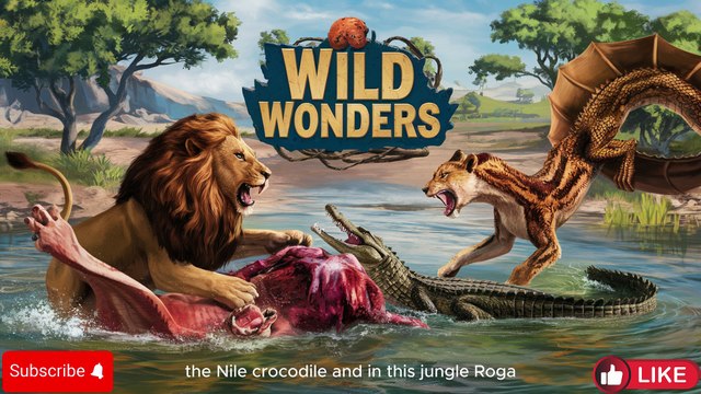 Most Dangerous Lion, Crocodile & Komodo Dragon Fights in Jungle & River | Wild Animal Attacks | WILD WONDERS