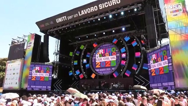 Primo maggio, Leo Gassmann apre il Concertone con 'Bella ciao'