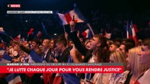 Marine Le Pen, le 1er mai : 