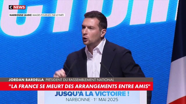 Jordan Bardella : Nous couperons deux robinets : celui de l'immigration et celui des subventions