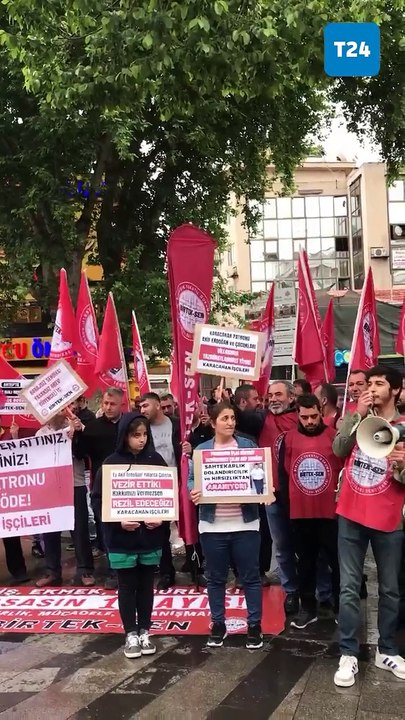 BİRTEK-SEN Genel Başkanı Mehmet Türkmen ev hapsi nedeniyle 1 Mayıs'a katılamadı; ''Başına iş gelir diyen annem meydanlarda''
