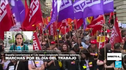 Directo a... Madrid y las marchas por el Día Internacional del Trabajo en Europa