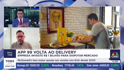 99 volta ao delivery com R$ 1 bi e mira líderes do setor; diretor sênior da marca no Brasil detalha