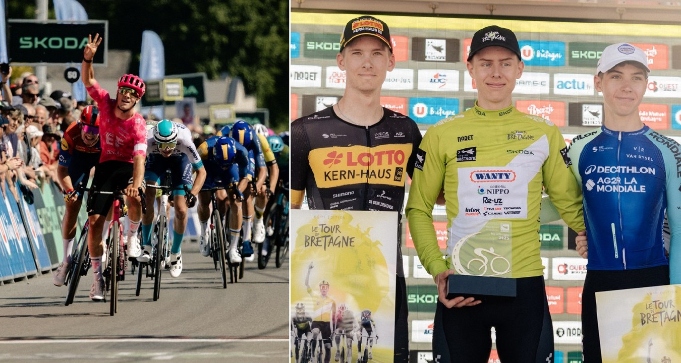 Cyclisme - Tour de Bretagne 2025 - Le final de la 7e et dernière étape... un dénouement passionnant pour conclure cette 59e édition !