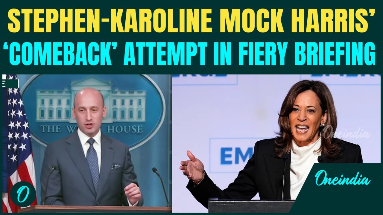 'Kamala Harris Should Apologise': Miller and Leavitt Mocks Harris, Call her a Threat After Speech