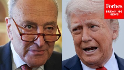 'It's Always Someone Else's Fault': Chuck Schumer Pans Trump For Blaming Biden After US Economy Shrinks