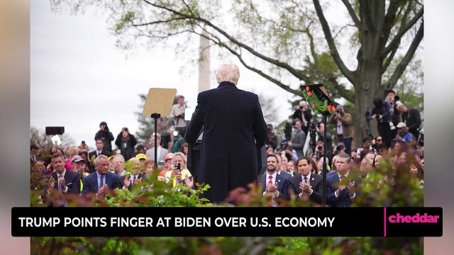 Trump Points Finger at Biden Over U.S. Economy