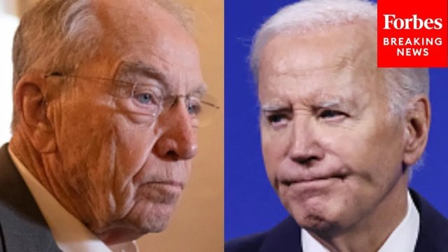 Chuck Grassley Claims He Has Evidence That Biden DOJ And FBI Delibterately Targeted Political Enemies