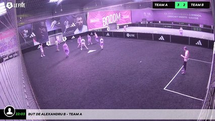 But de Alexandru B - Team A