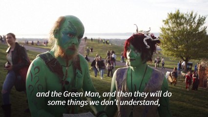 Celtic fire festival marks start of summer in Scotland