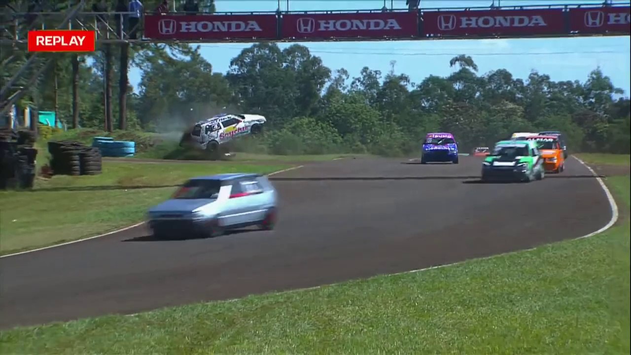 Turismo Pista Misionero 2025 Obera Final C1 Start Bustos Big Crash