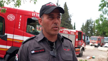 Incêndios perto de Jerusalém estão 'sob controle'