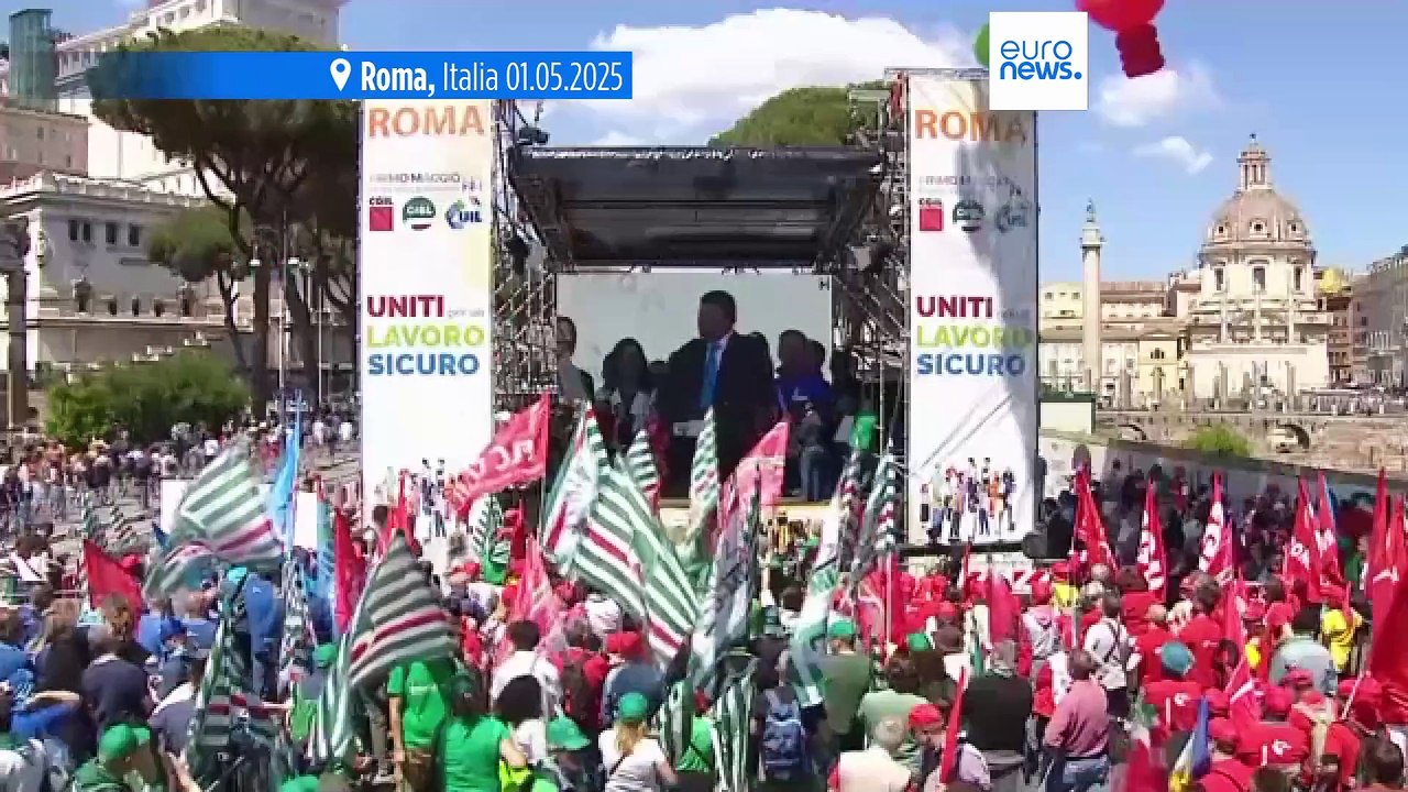 Primo Maggio in piazza: le manifestazioni di lavoratori e sindacati da Roma a Tokyo