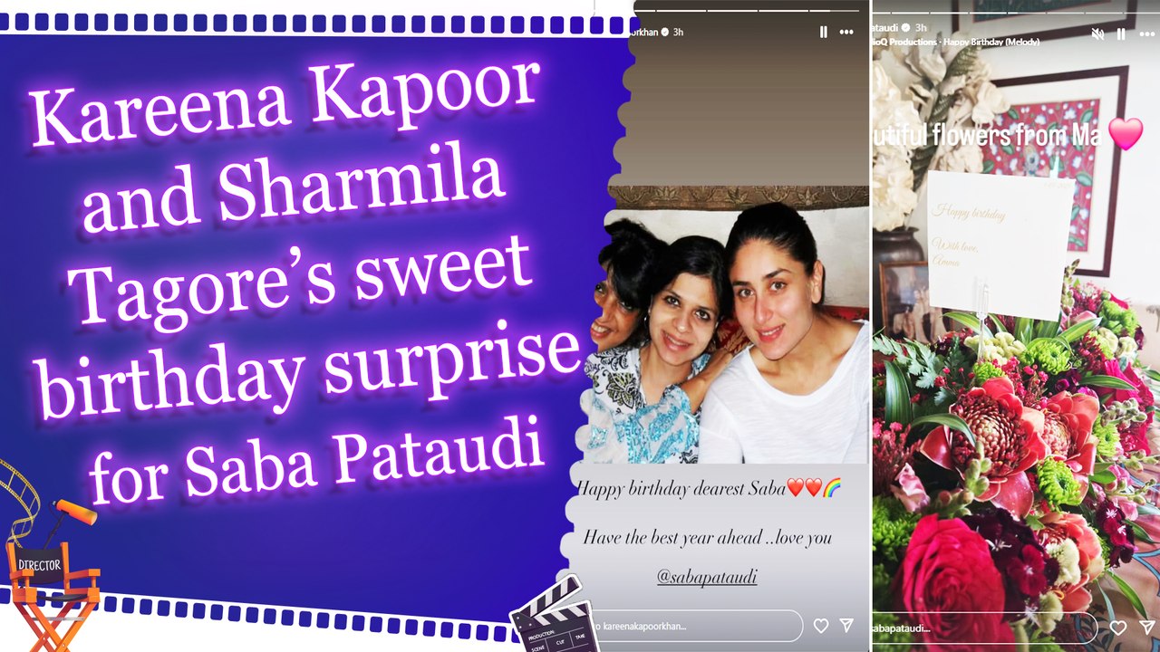 Kareena Kapoor and Sharmila Tagore’s sweet birt...