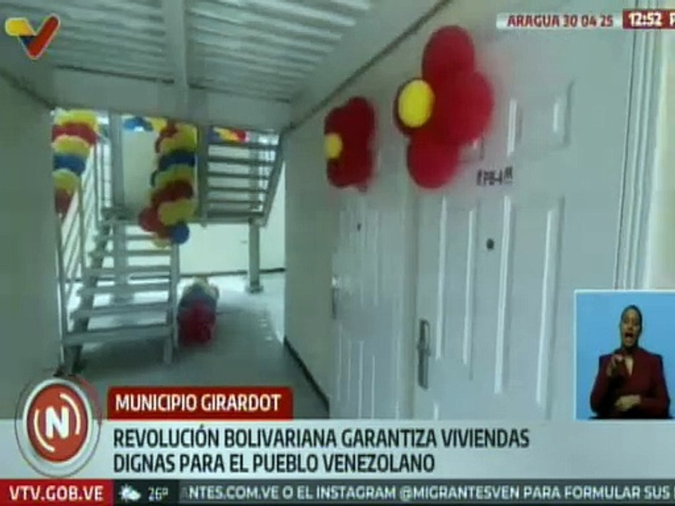 Gobierno Bolivariano garantiza viviendas dignas para las familias de Aragua