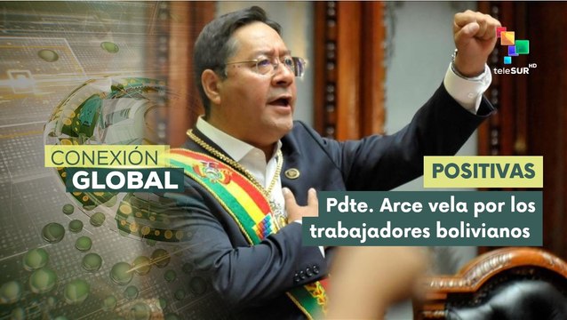Bolivianos califican de positivas las medidas implementadas del pdte. Arce