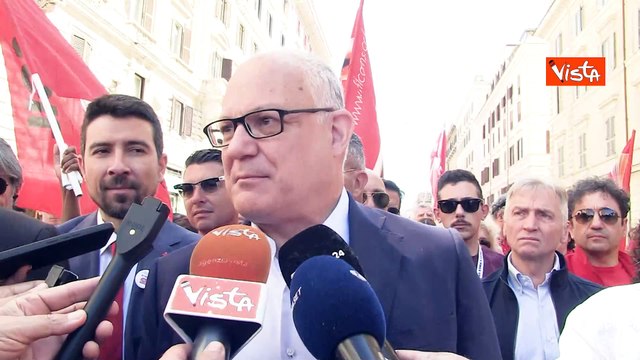 Primo maggio, Gualtieri: La Costituzione è il nostro programma, va creato lavoro di qualità e sicuro